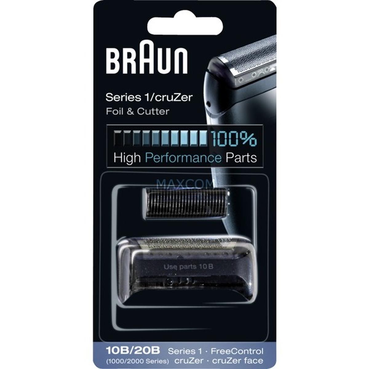 Braun Series 1 10B Scherkopf schwarz