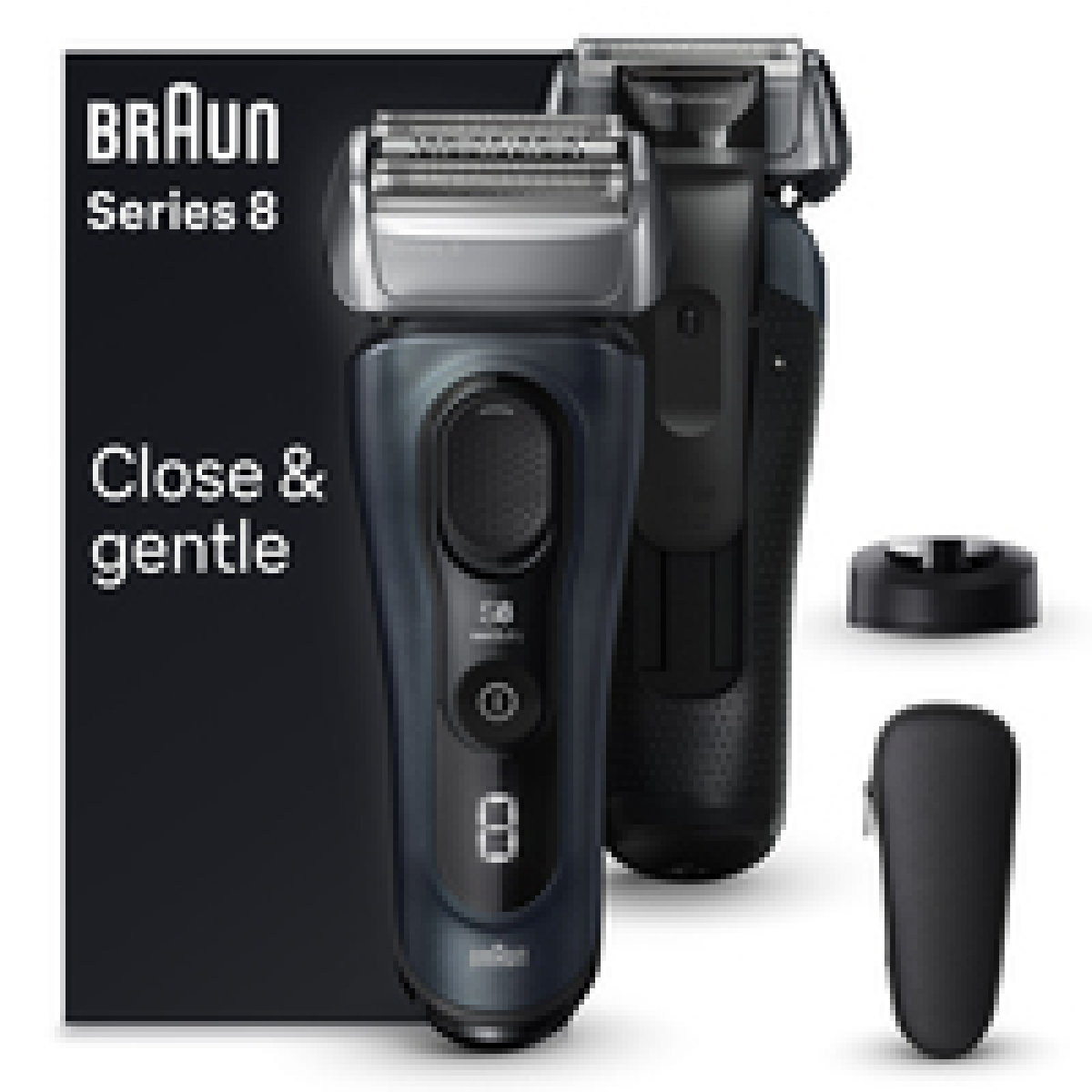 Braun Series 8 8513s Rasierer dunkelblaugrau/schwarz