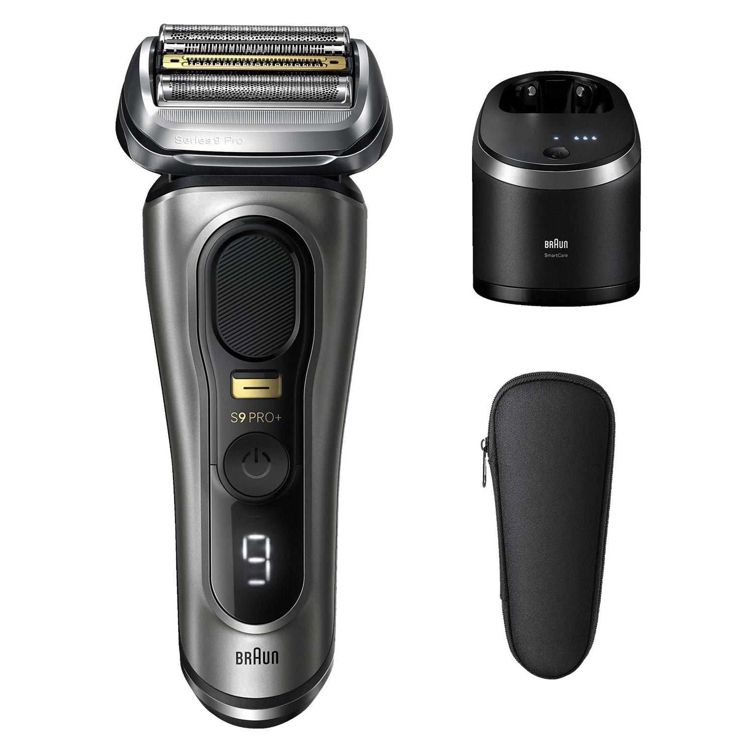 Braun Series 9 9565cc Herrenrasierer grau mit Reinigungsstation