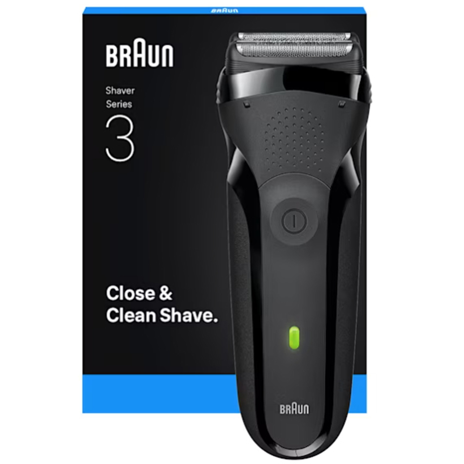 Braun Series 3 300s Elektrorasierer grau