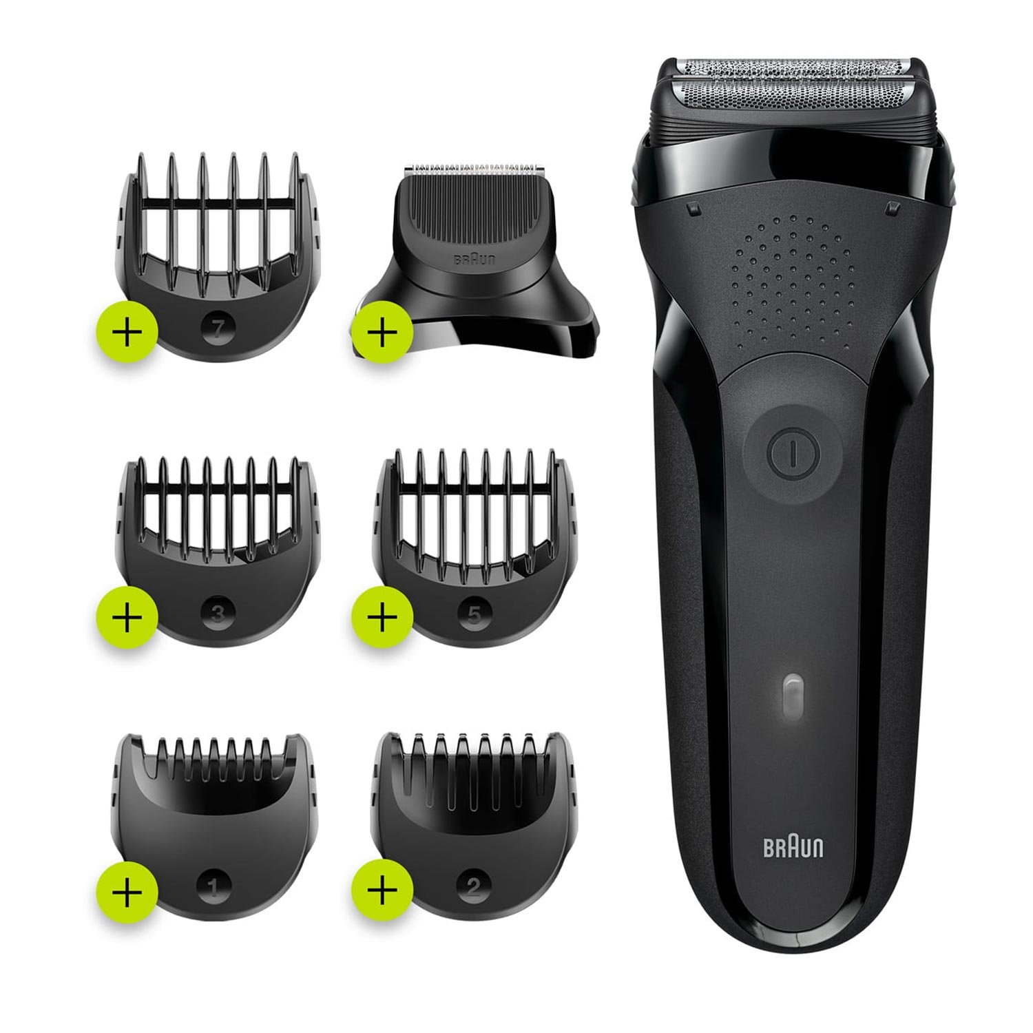 Braun Series 3 300BT Elektrorasierer grau