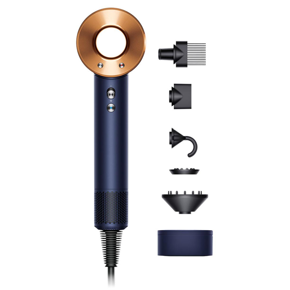 Dyson Supersonic HD07 Haartrockner nachtblau/kupfer