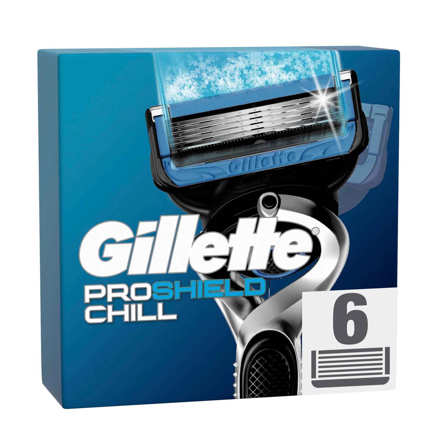 Gillette ProShield Chill Ersatzklingen 6 Stück