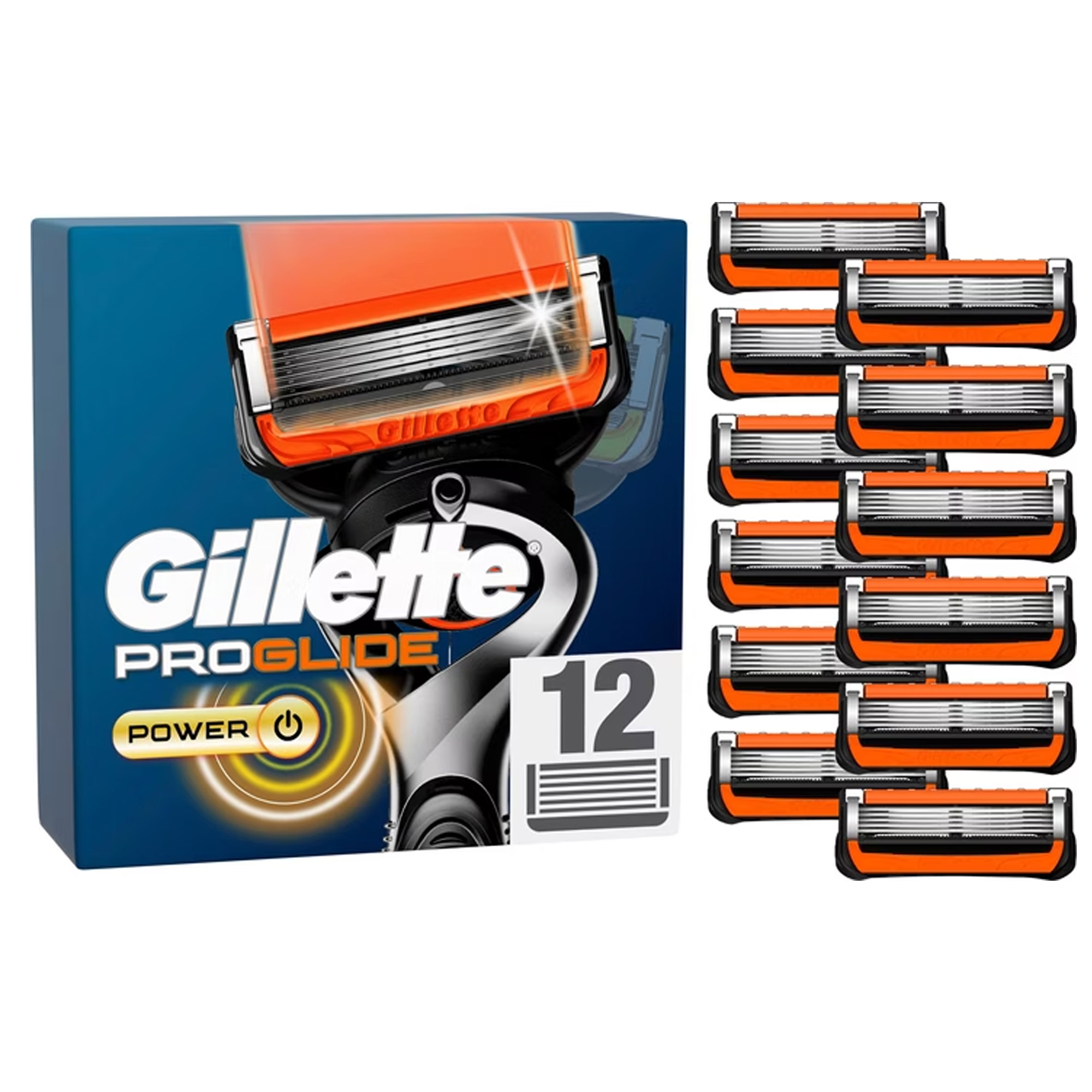 Gillette Proglide Power Ersatzklingen 12 Stück
