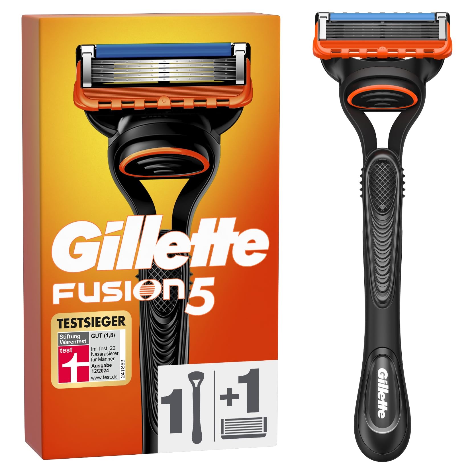Gillette Fusion5 Rasierer 1 Ersatzklinge
