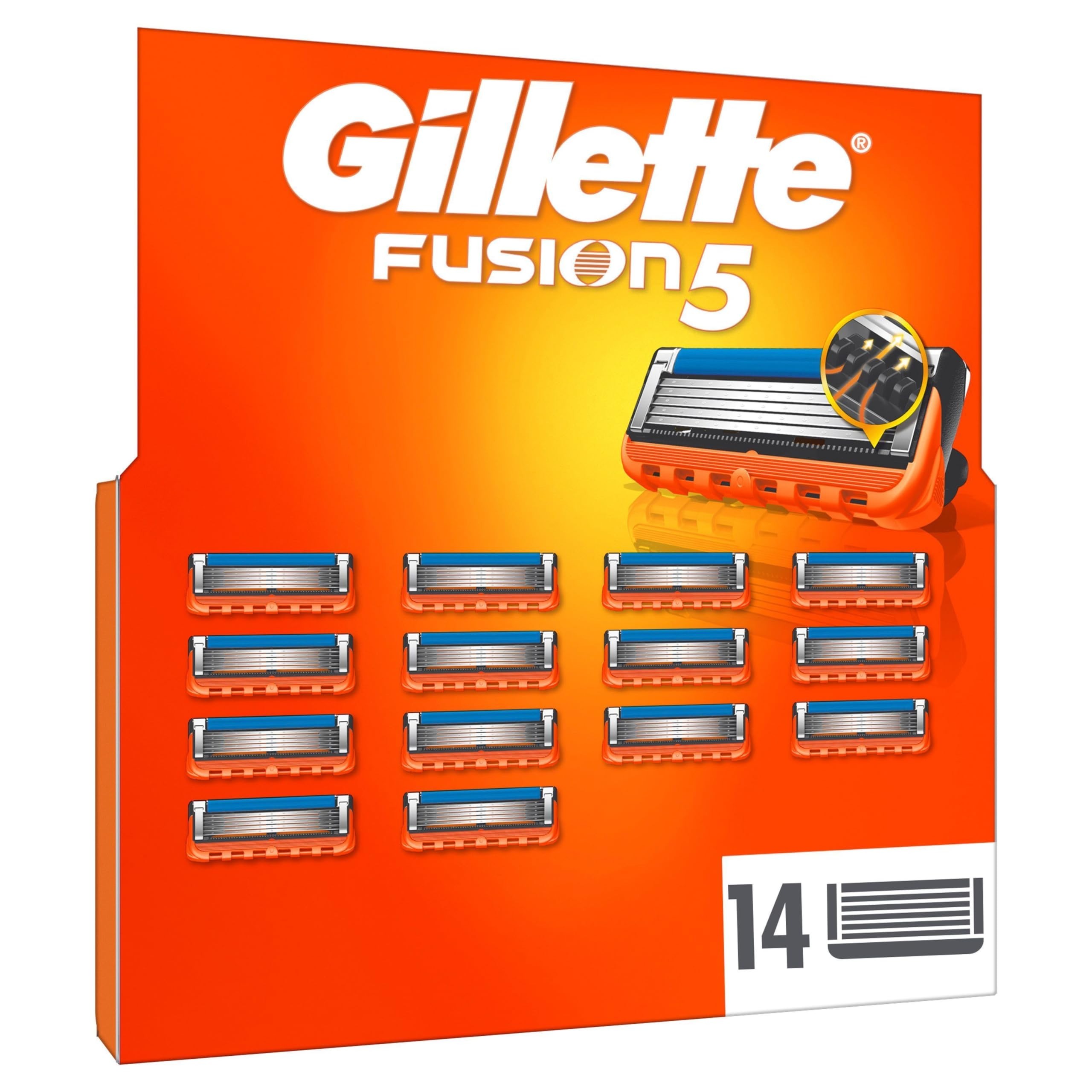 Gillette Fusion5 Systemklingen 14er