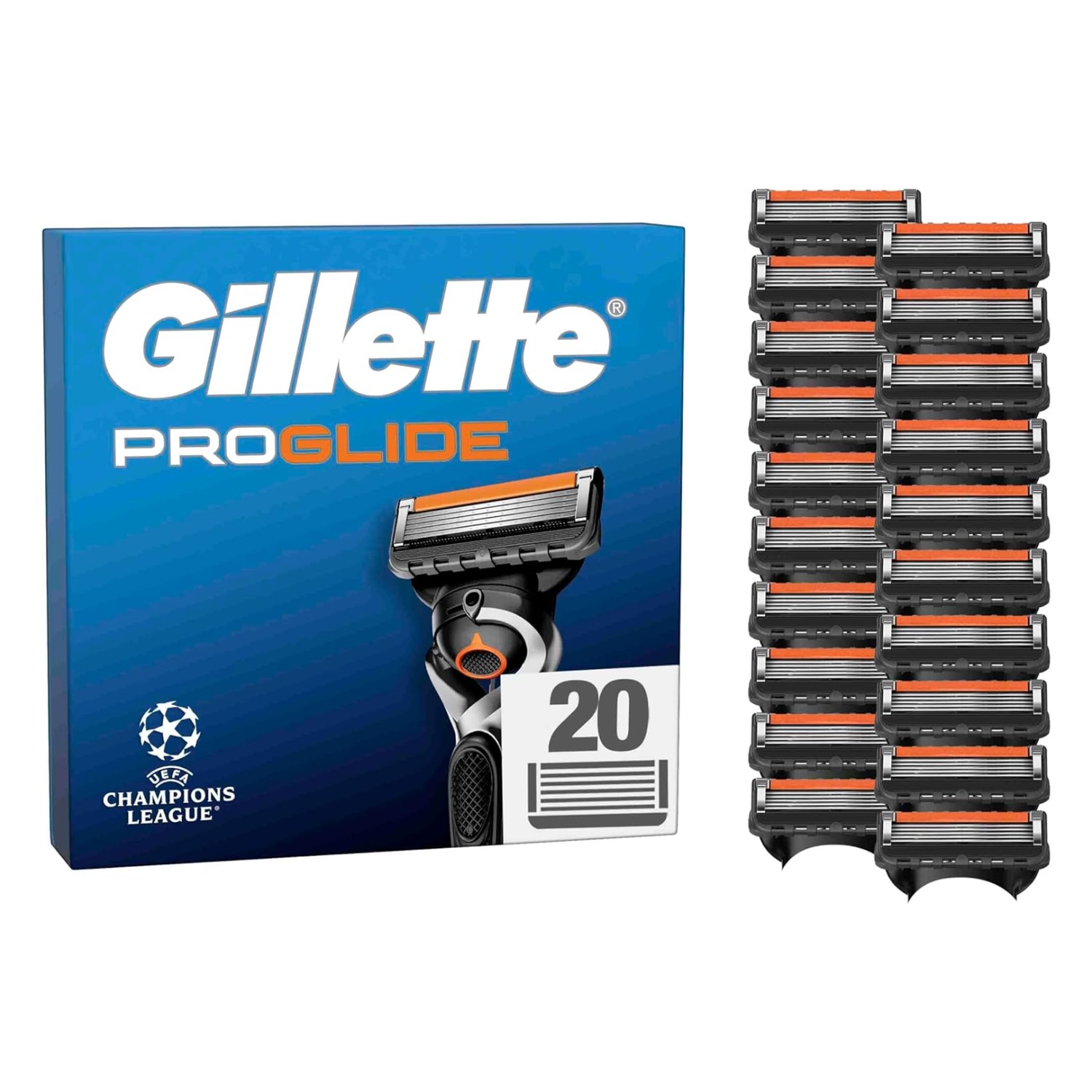 Gillette ProGlide Systemklingen 20er