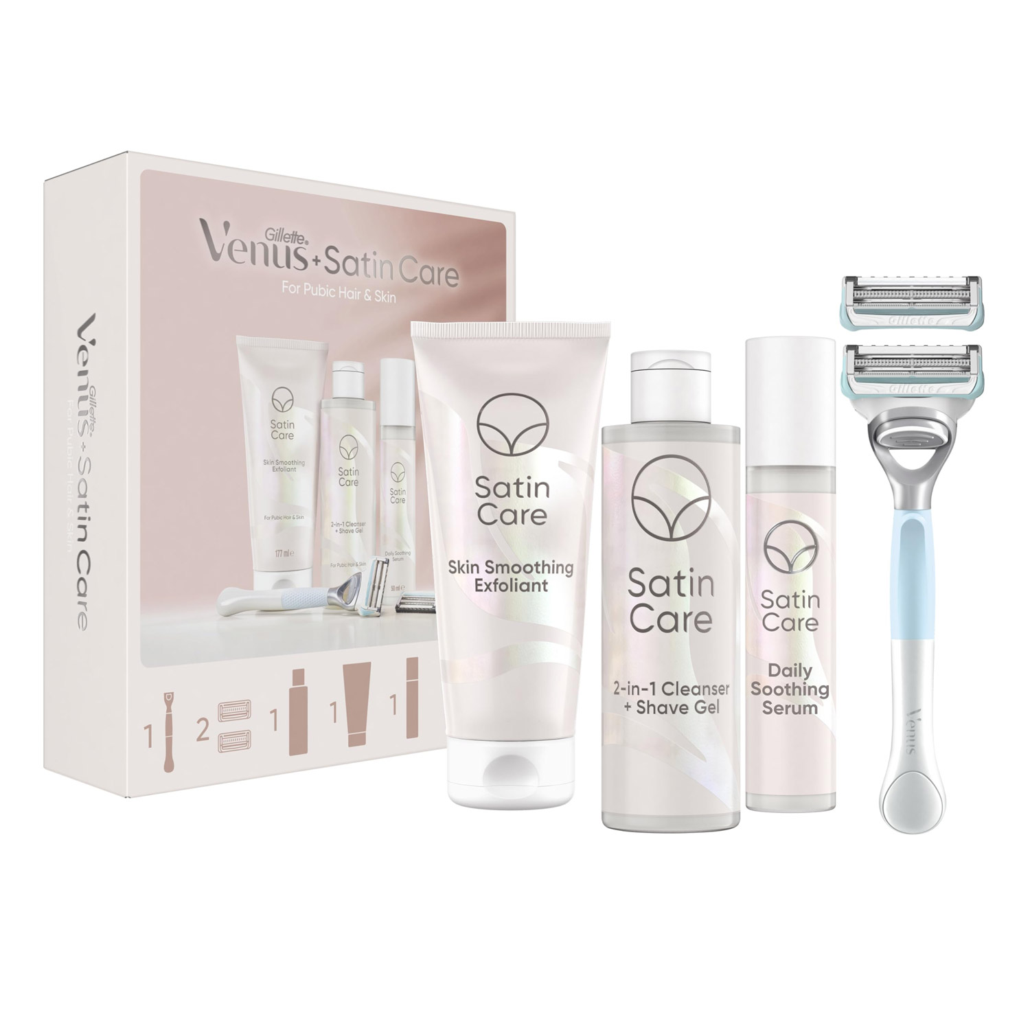 Gillette Venus Satin Care Rasierer Geschenk-Set