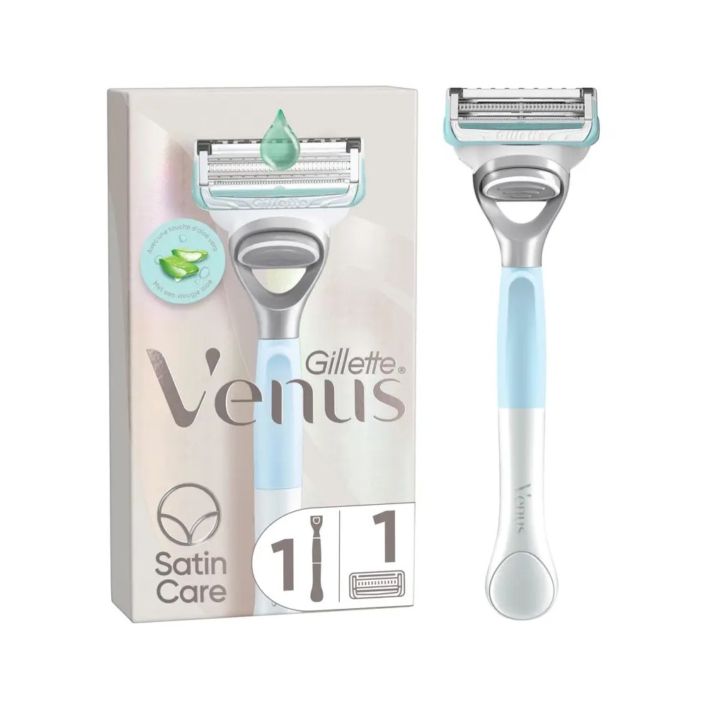 Gillette Venus Damenrasierer für den Intimbereich mit 1 Ersatzklinge