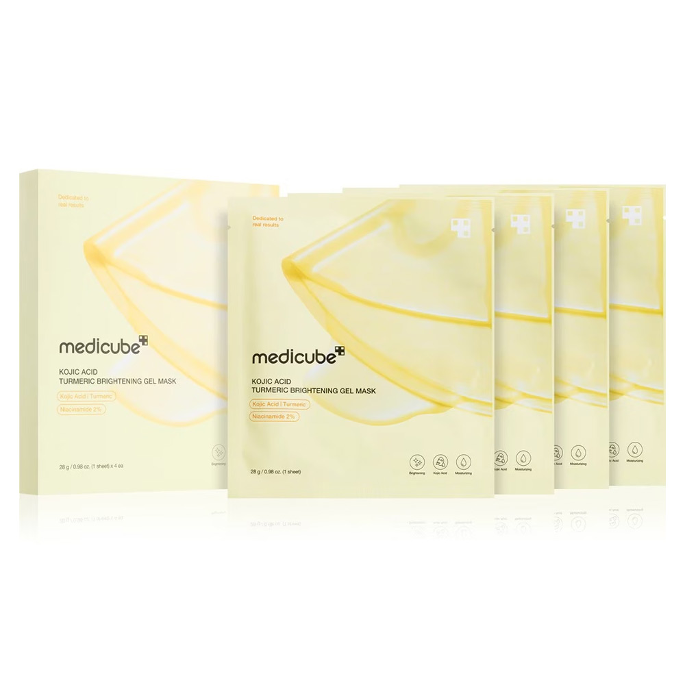 Medicube Kojic Acid Gelmaske 4er-Pack