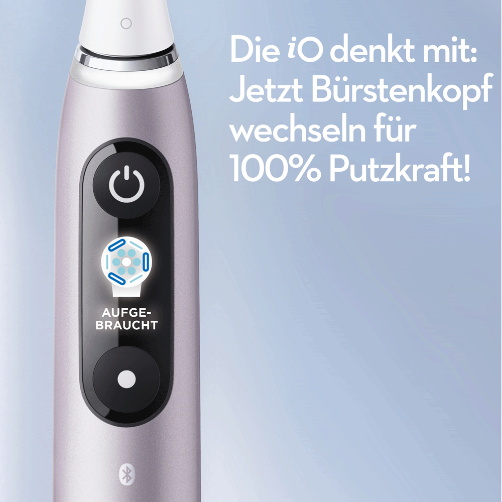Oral-B iO Series 9N elektr. Zahnbürste Set rose quartz (Verpackung geöffnet)