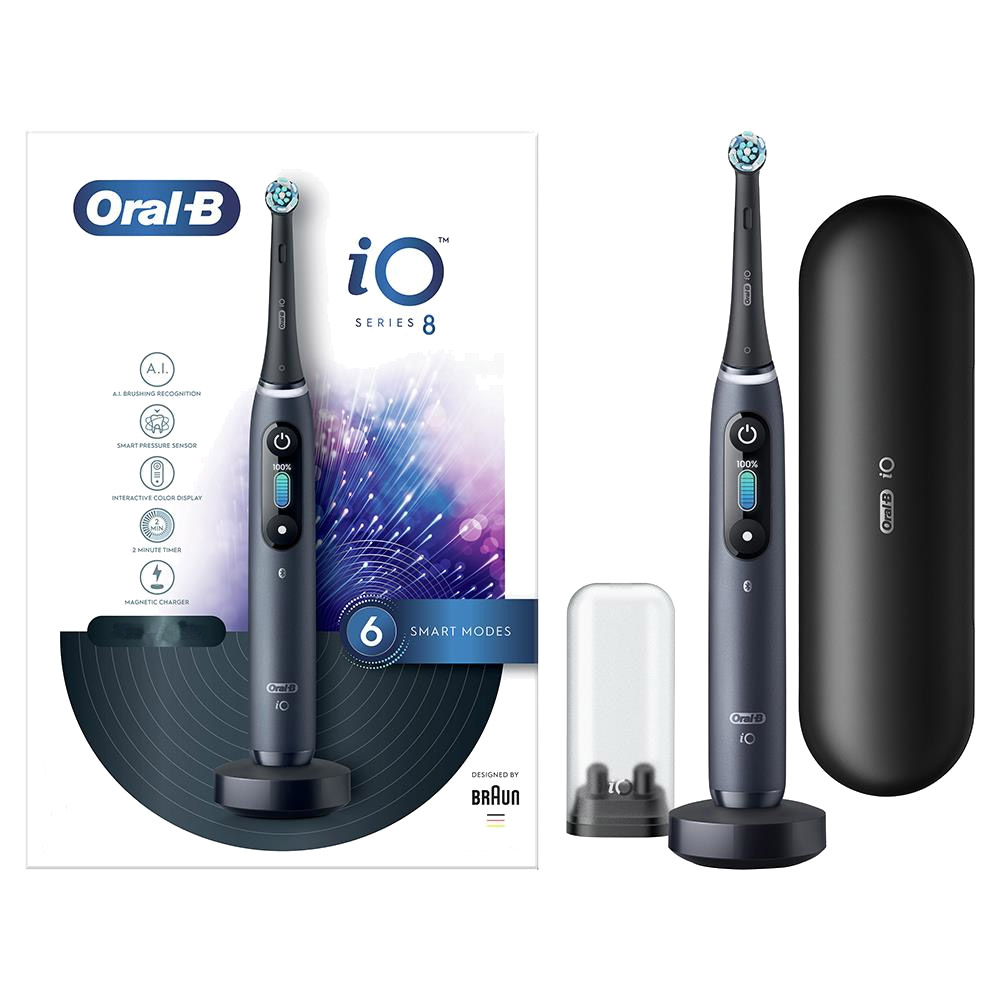 Oral-B iO Series 8 elektr. Zahnbürste Limited Edition black onyx