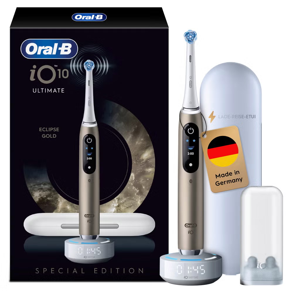 Oral-B iO Series 10 elektrische Zahnbürste eclipse gold Special Edition (2.Wahl)