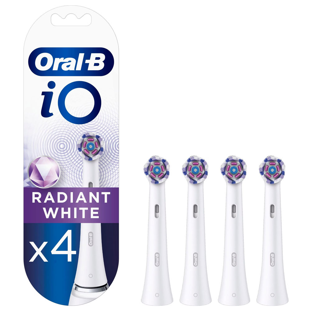 Oral-B iO Radiant White Ersatzbürsten 4 Stück