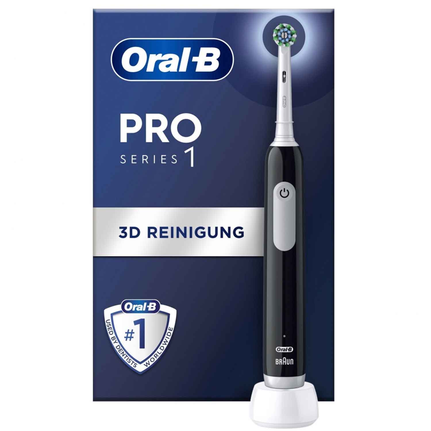 Oral-B Pro Series 1 elektrische Zahnbürste schwarz