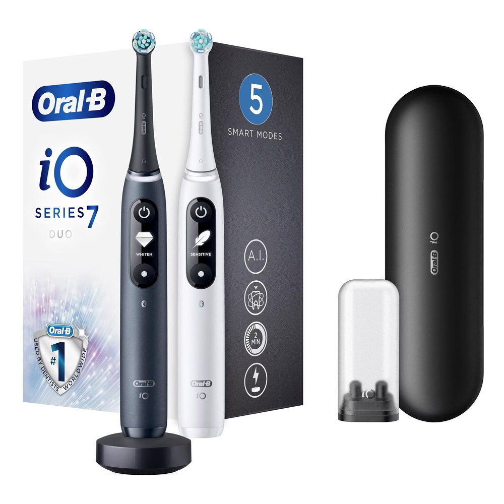 Oral-B iO Series 7 Duo black onyx/white alabaster