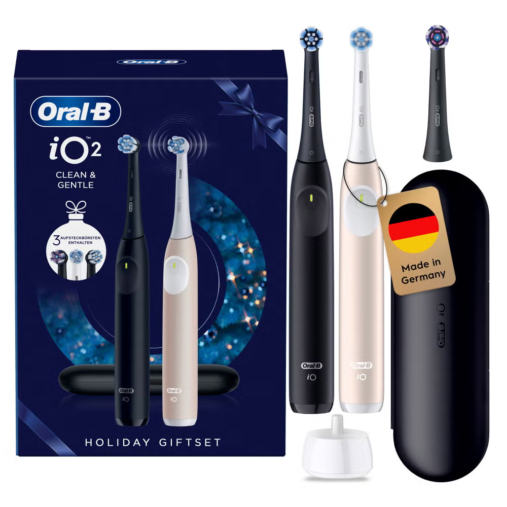 Oral-B iO Series 2 Elektrische Zahnbürste schwarz/pink