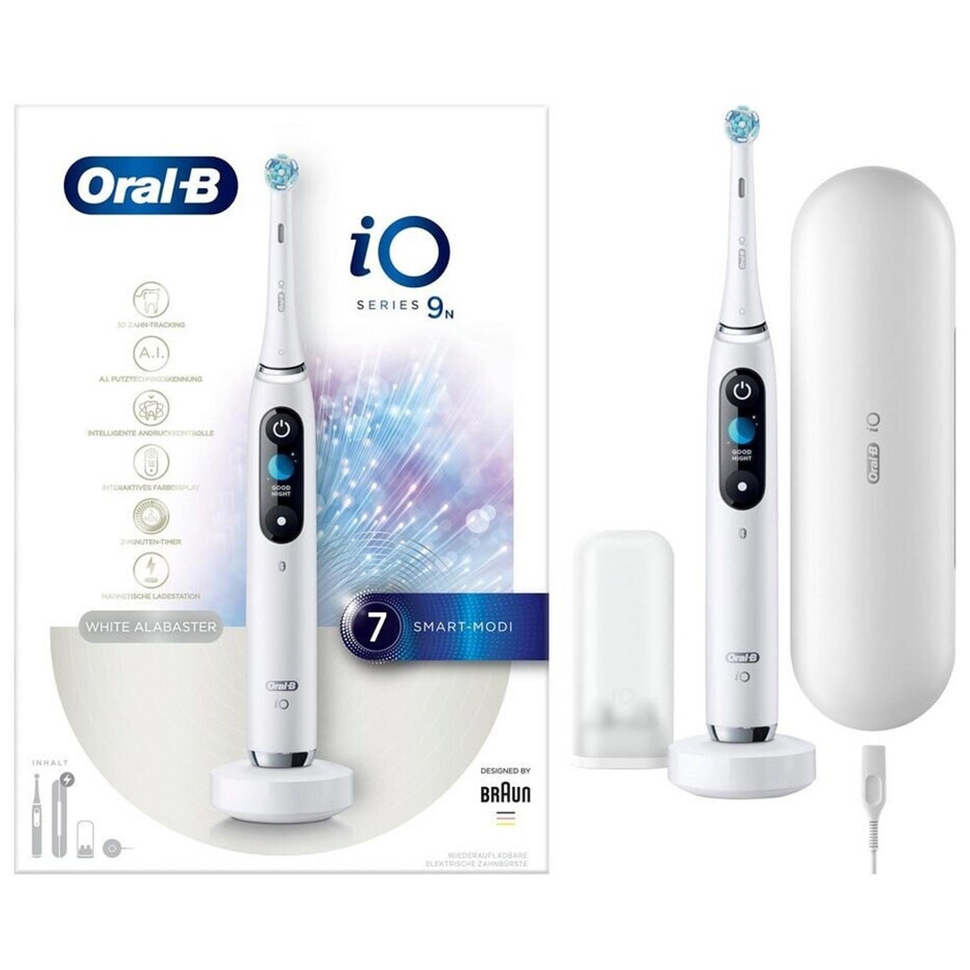 Oral-B iO Series 9 elektrische Zahnbürste weiß EU