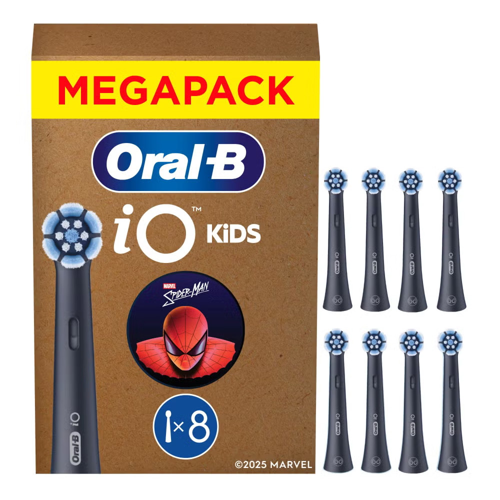 Oral-B iO Kids Spiderman Aufsteckbürsten 8er-Pack