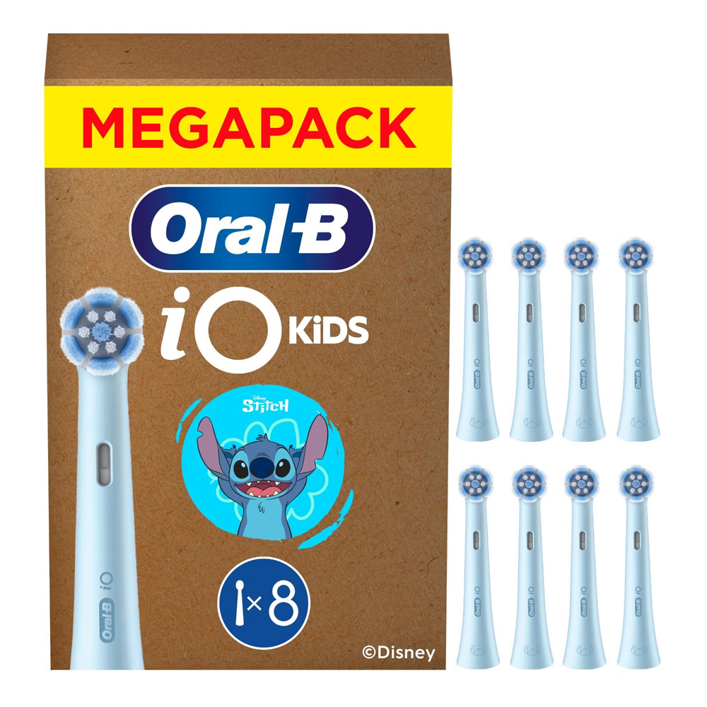 Oral-B iO Kids Stitch Aufsteckbürsten 8er-Pack