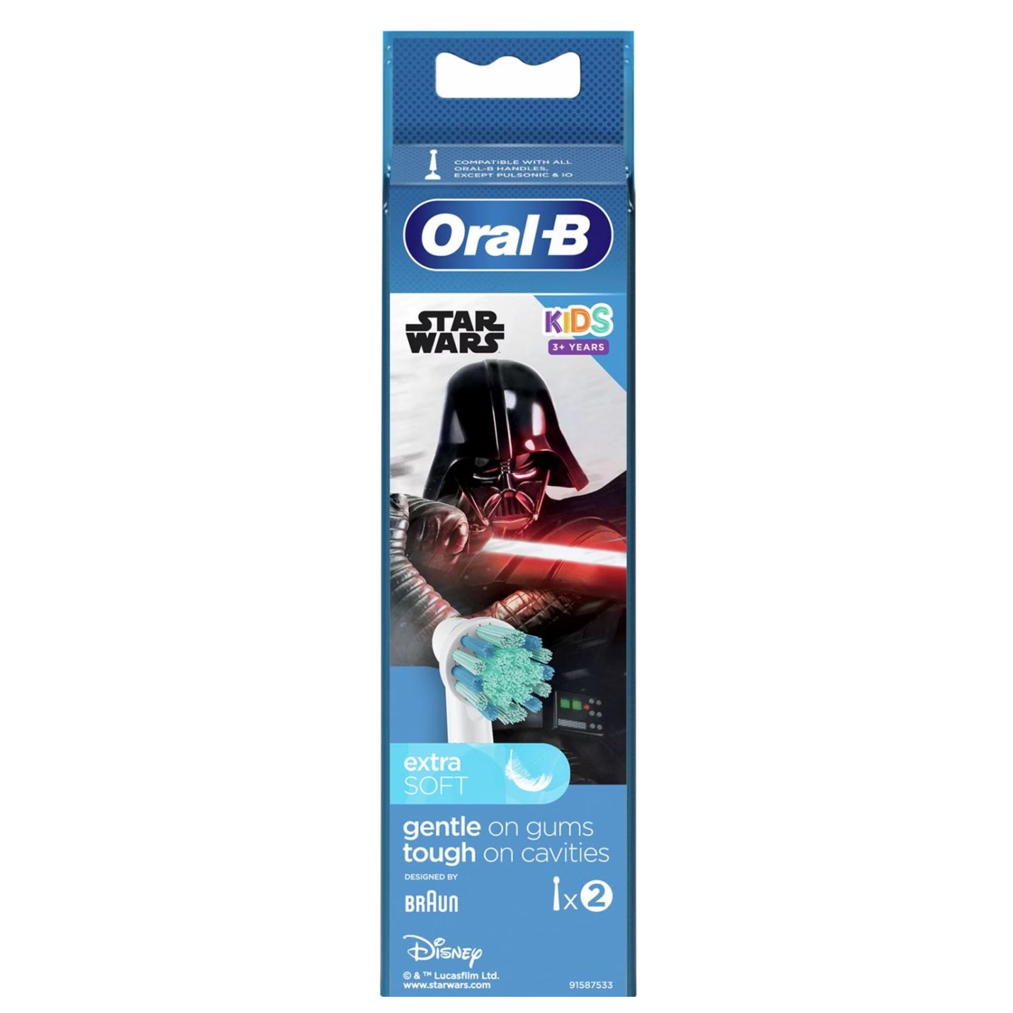 Oral-B Kids Star Wars Aufsteckbürsten 2er-Pack