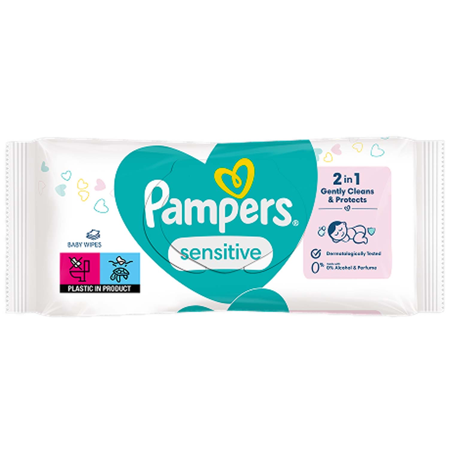 Pampers Feuchte Tücher Sensitive 15x