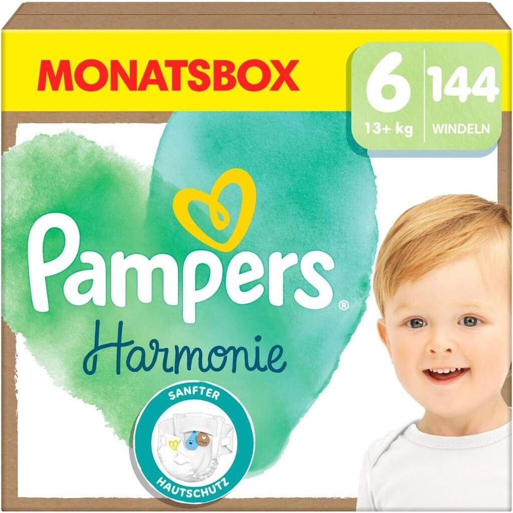 Pampers Harmonie Windeln Größe 6 (13+ kg) 144 Stück