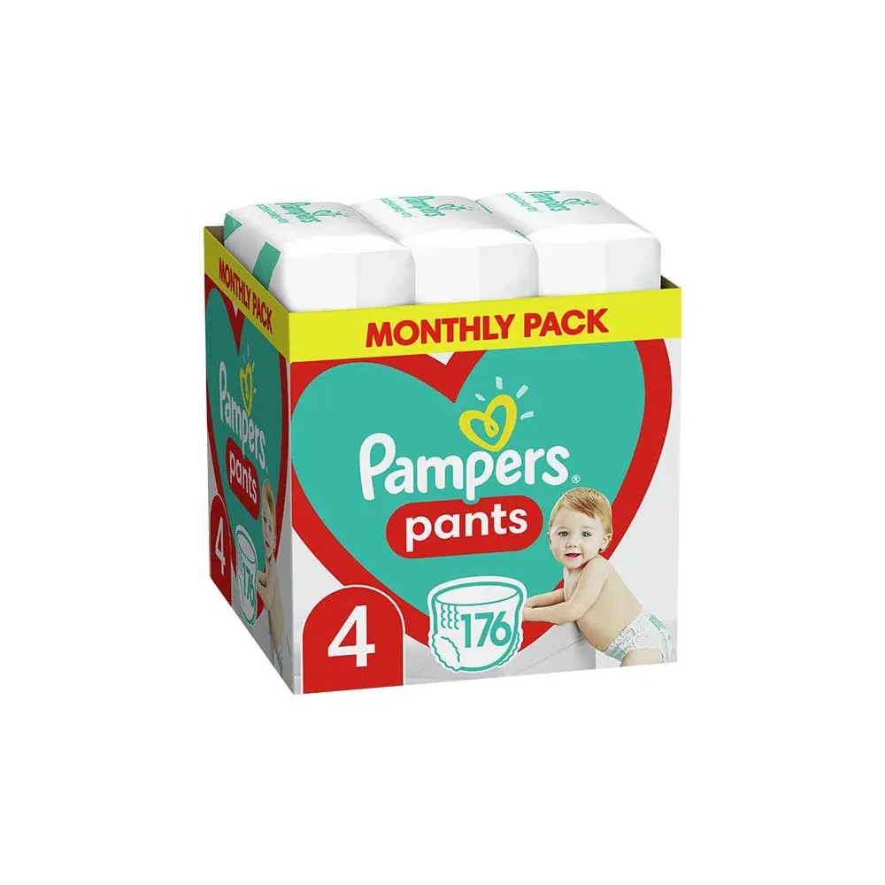 Pampers Active Baby Pants Größe 4 Windeln