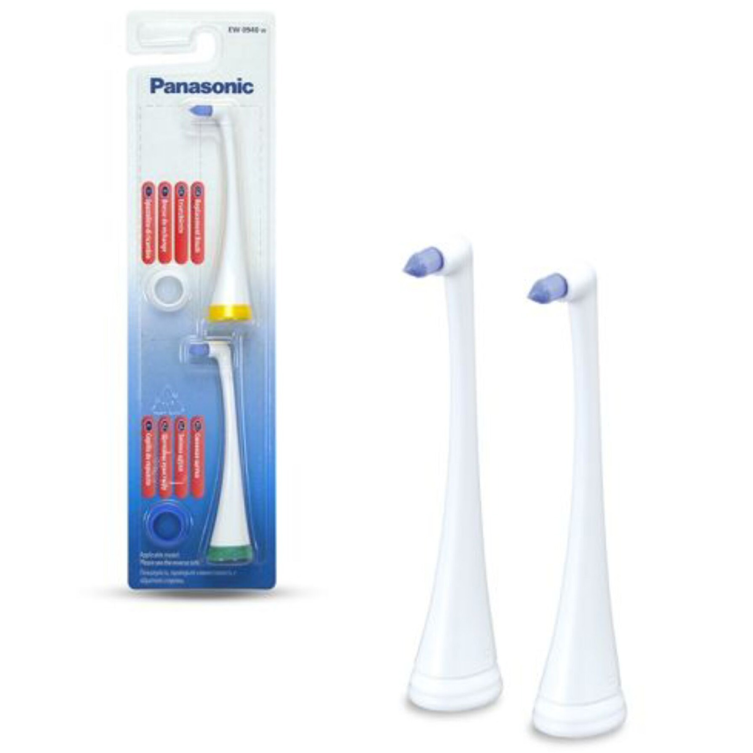 Panasonic EW0940W830 Ersatz-Bürstenköpfe 2er Pack