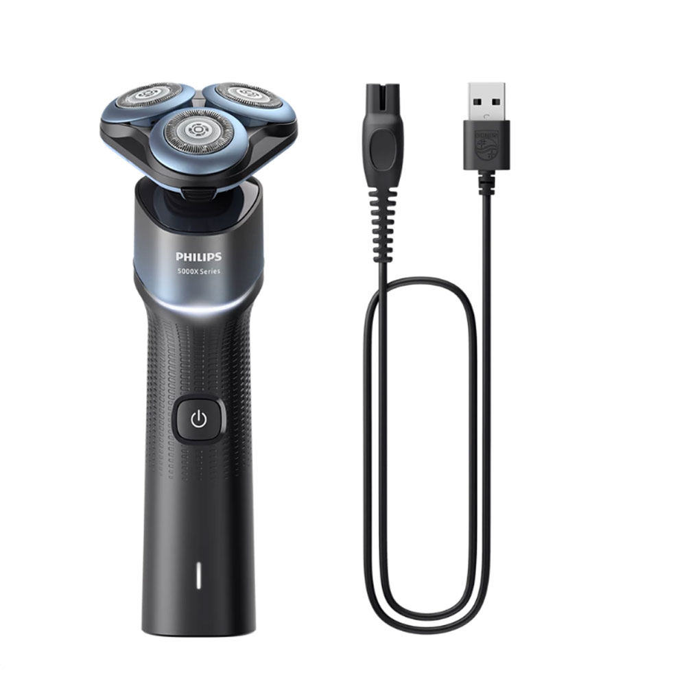 Philips Serie 5000X X5006/00 Elektrischer Rasierer schwarz/blau