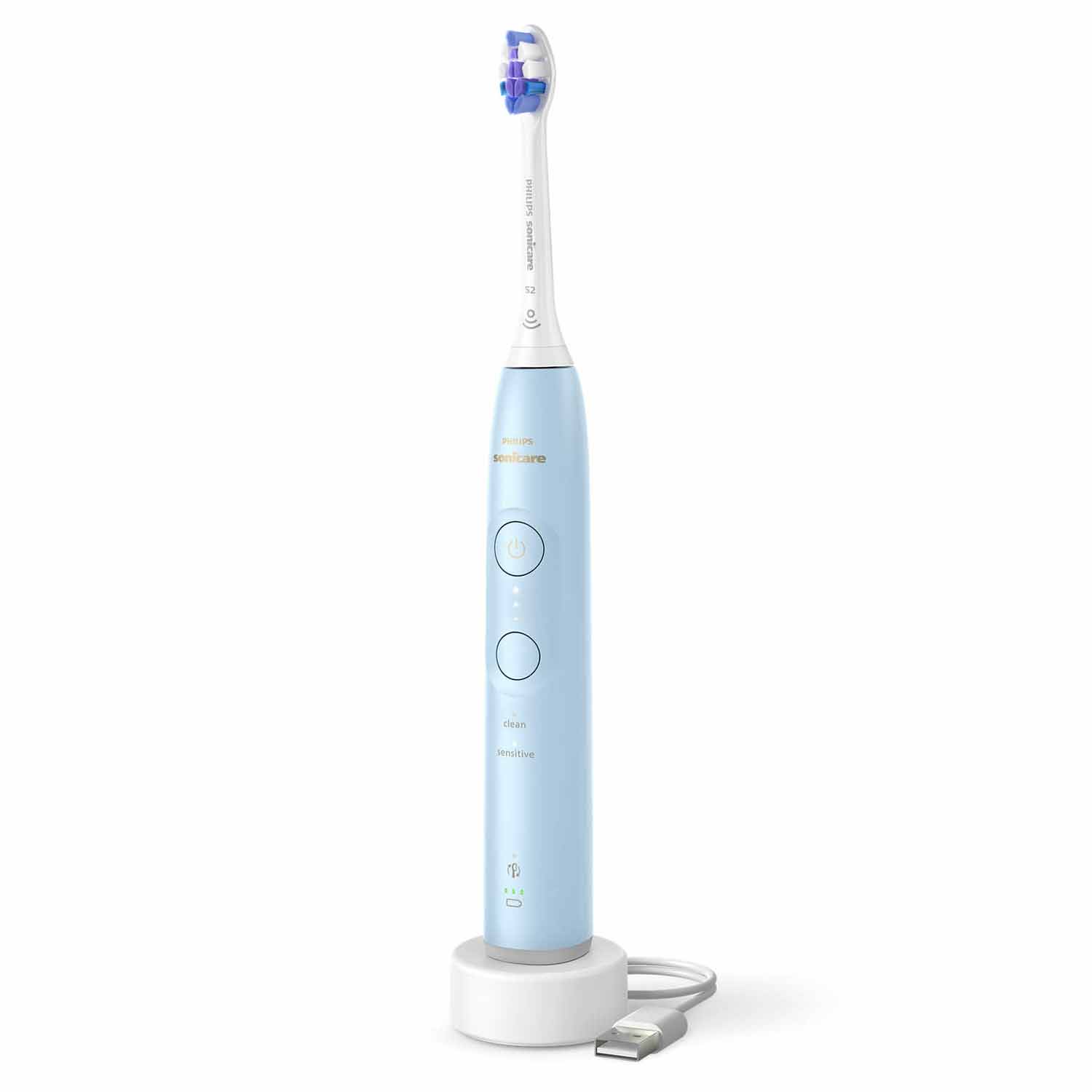 Philips Sonicare 6100 HX7406/02 elektrische Zahnbürste hellblau