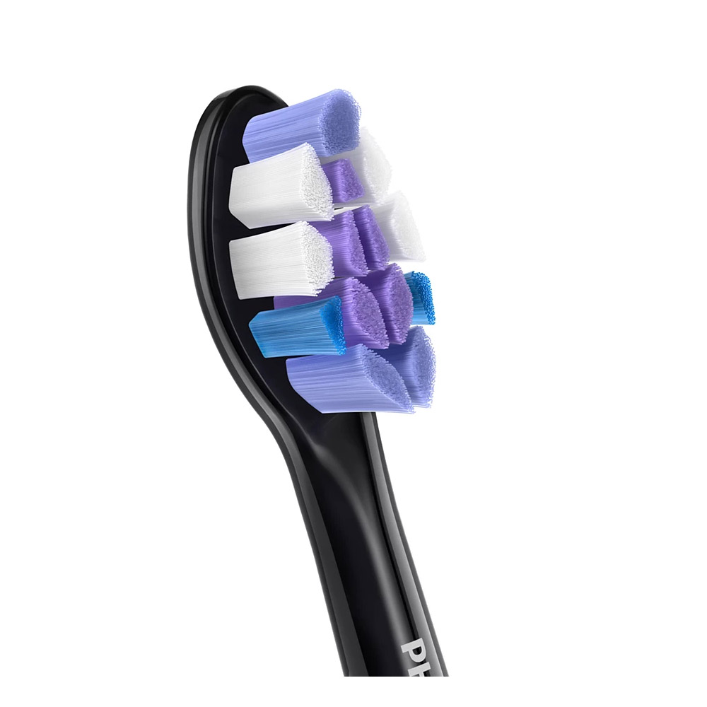 Philips Sonicare S2 Sensitive Ersatzbürstenköpfe 4er-Pack schwarz
