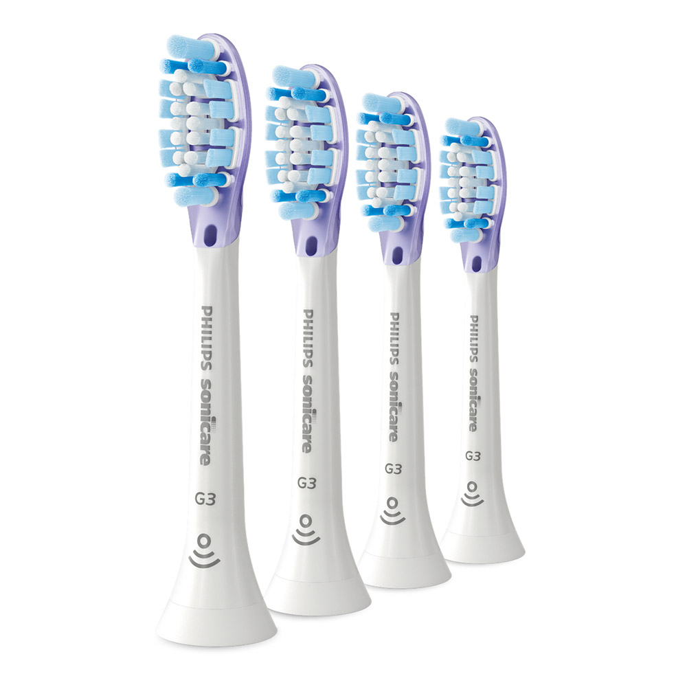 Philips Sonicare G3 Premium Gum Care Ersatzbürstenköpfe 4er-Pack weiß