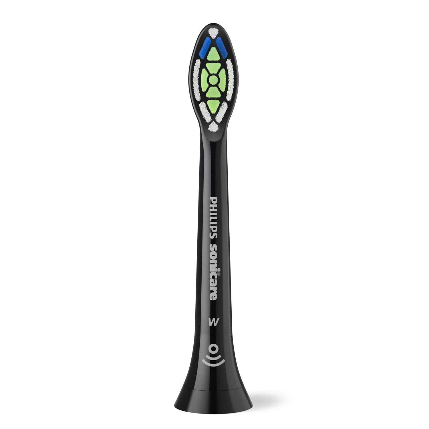 Philips Sonicare W2 Optimal White HX6068/88 Ersatzbürstenköpfe 8 Stück schwarz