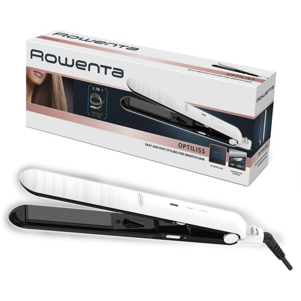 Rowenta Optiliss SF3210 Haarglätter weiß