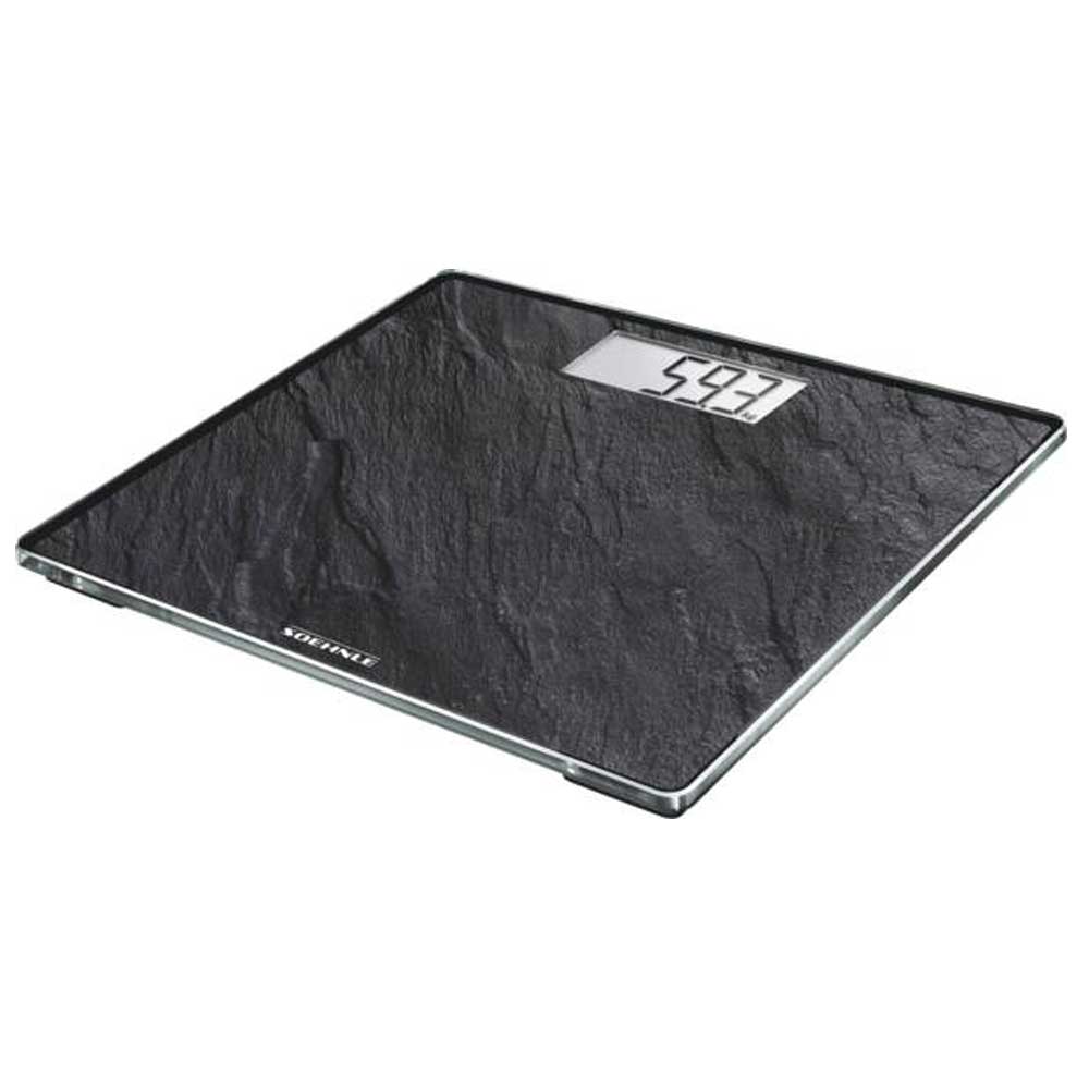 Soehnle Style Sense Compact 300 Slate digitale Körperwaage mit LCD-Anzeige