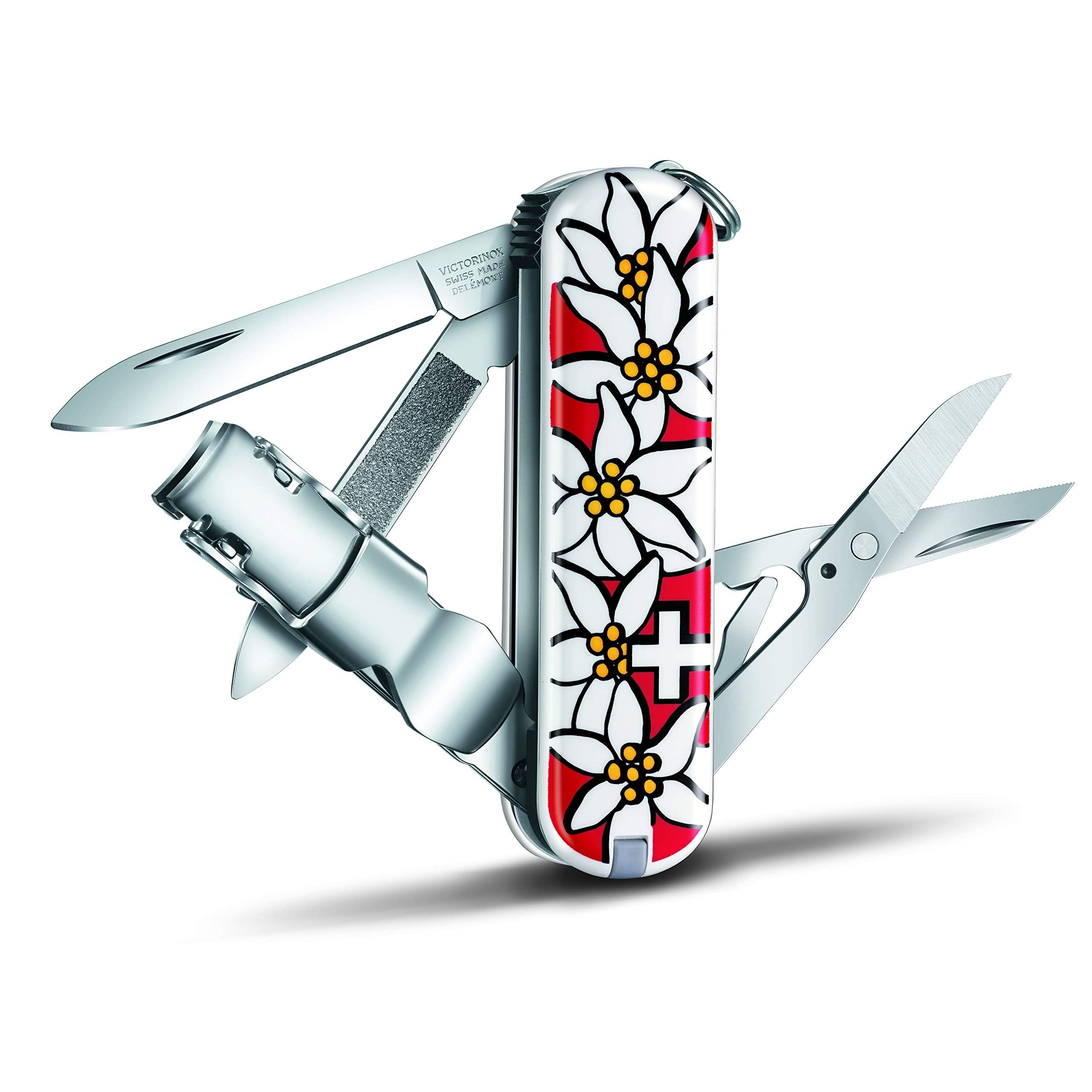 Victorinox Nail Clip 580 8 Funktionen Taschenmesser edelweiss