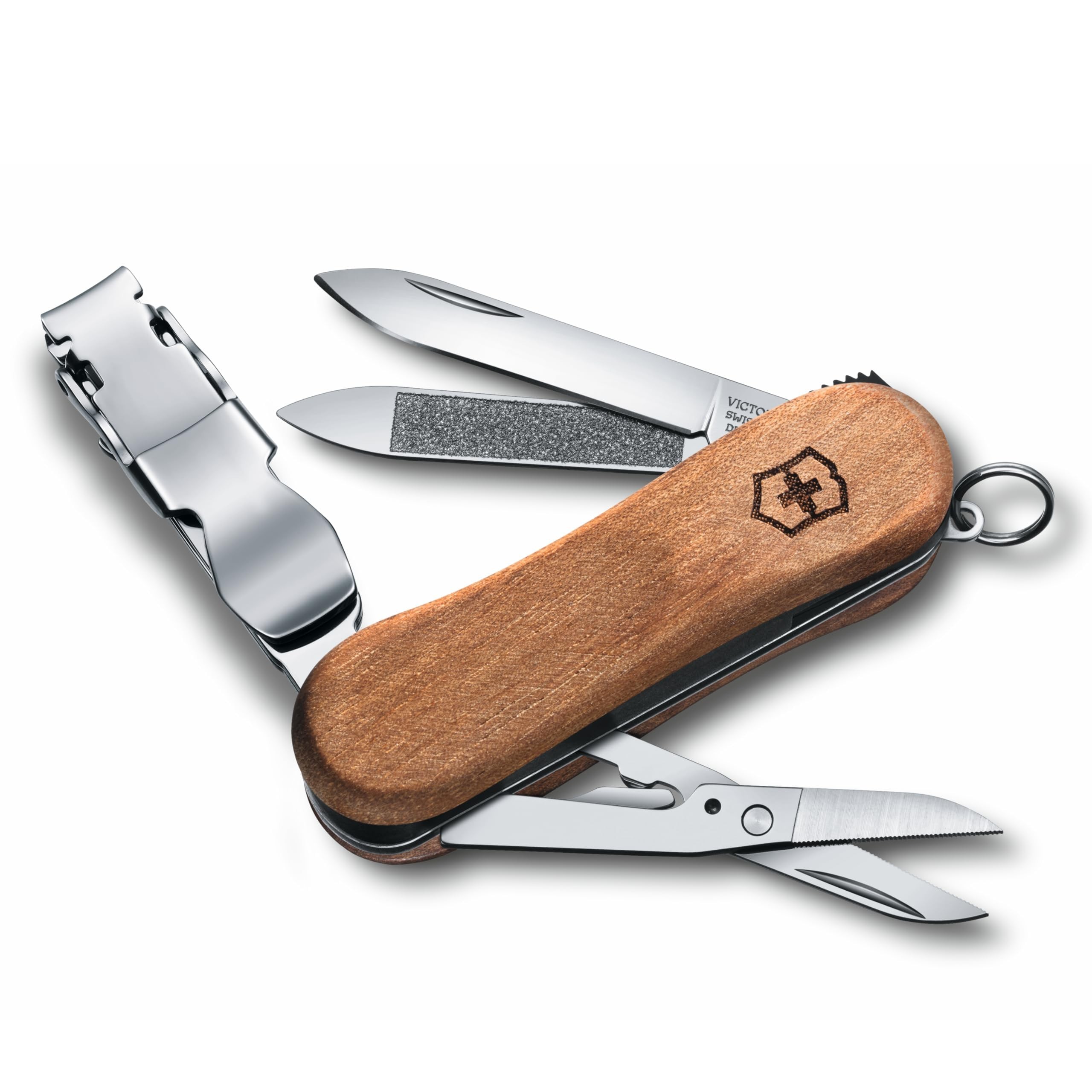 Victorinox Nail Clip 580 8 Funktionen Taschenmesser Holz