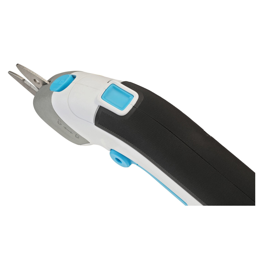 Black+Decker BCSC115 3.6V Akku-Schere weiß/blau