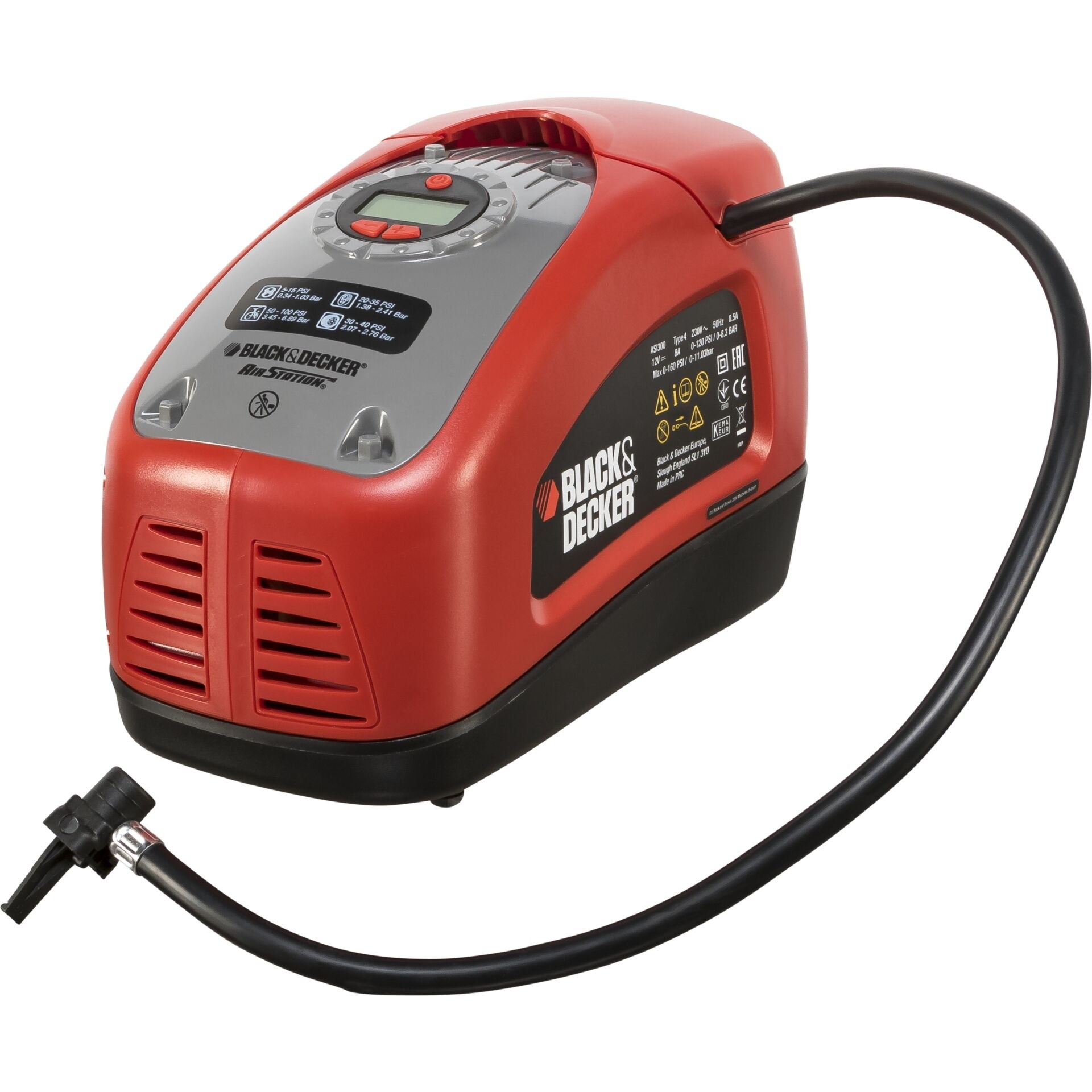 Black + Decker ASI300 11 bar Kompressor