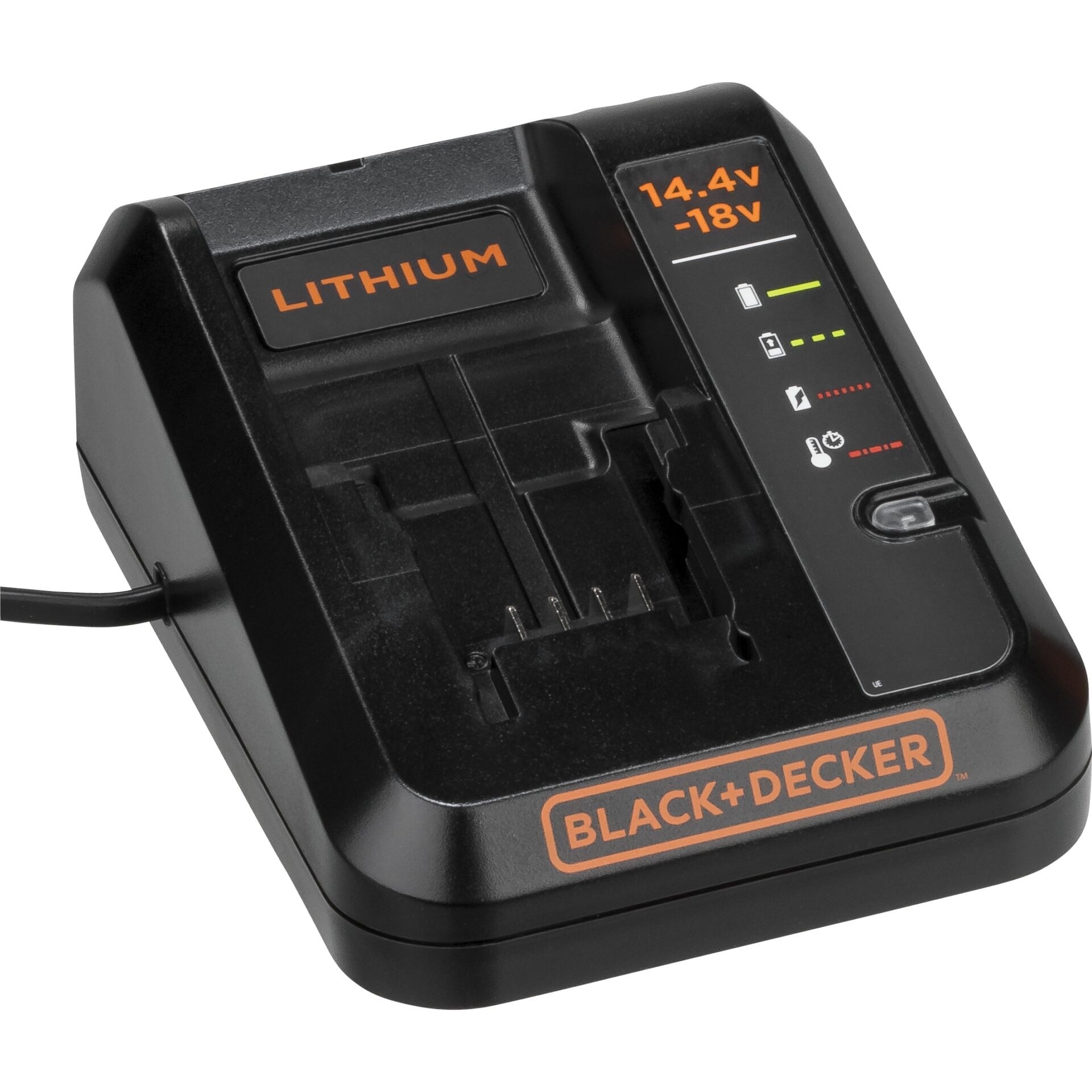 Black + Decker Power Connect BDC1A 14,4-18V Akku-Ladegerät