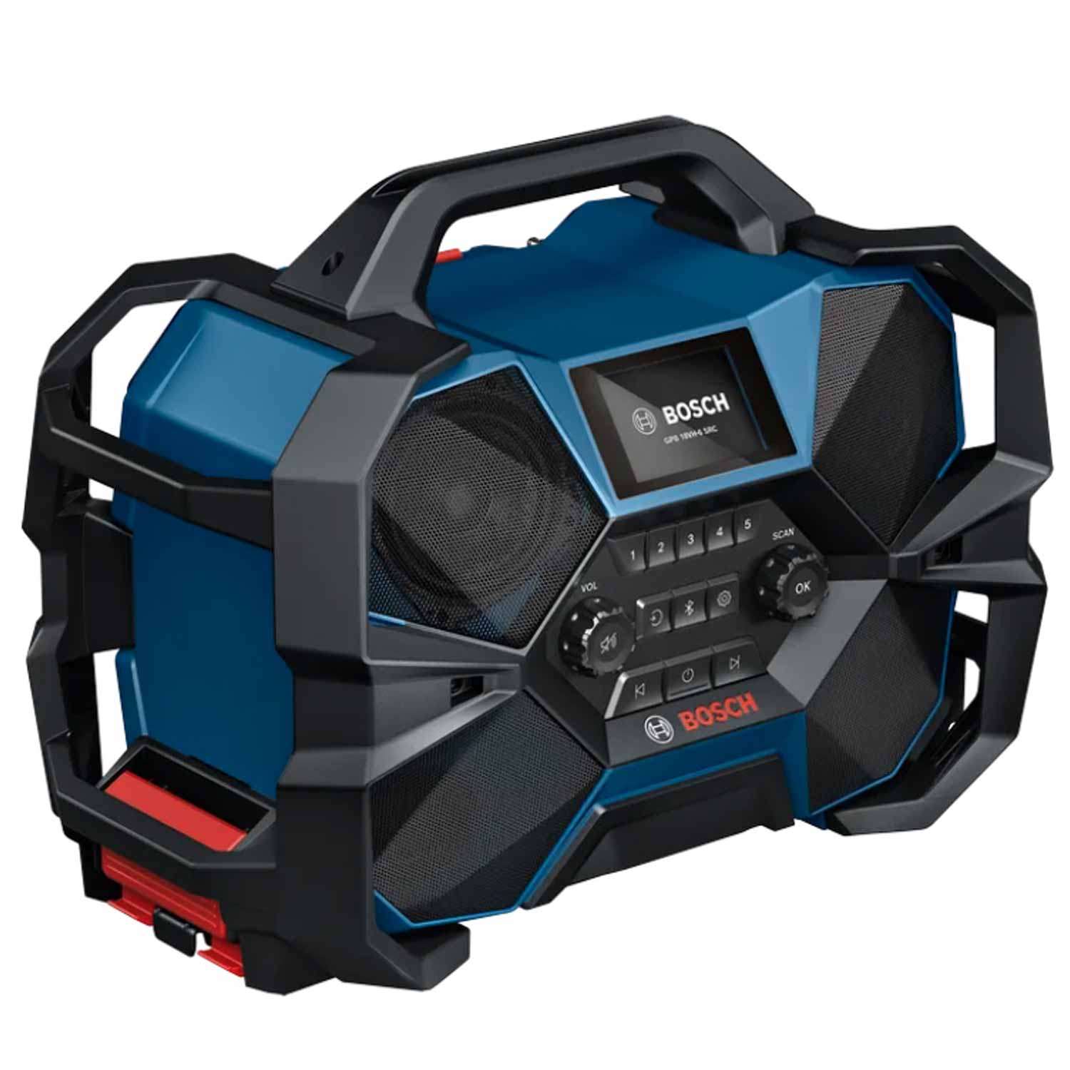 Bosch Professional GPB 18VH-6 SRC 18V/12V Akku-Baustellenradio