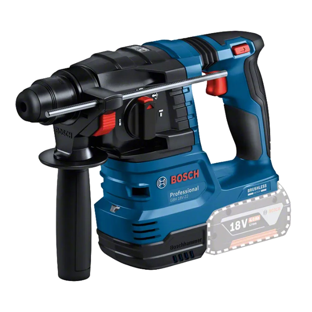 Bosch Professional GBH 18V-22 Akku-Bohrhammer 18V