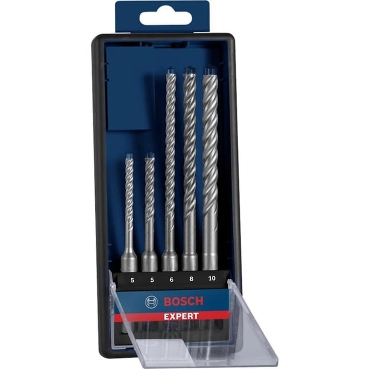 Bosch Expert 2608900197 Bohrer-Set SDS Plus 5-teilig (5, 6, 6, 8, 10 mm)