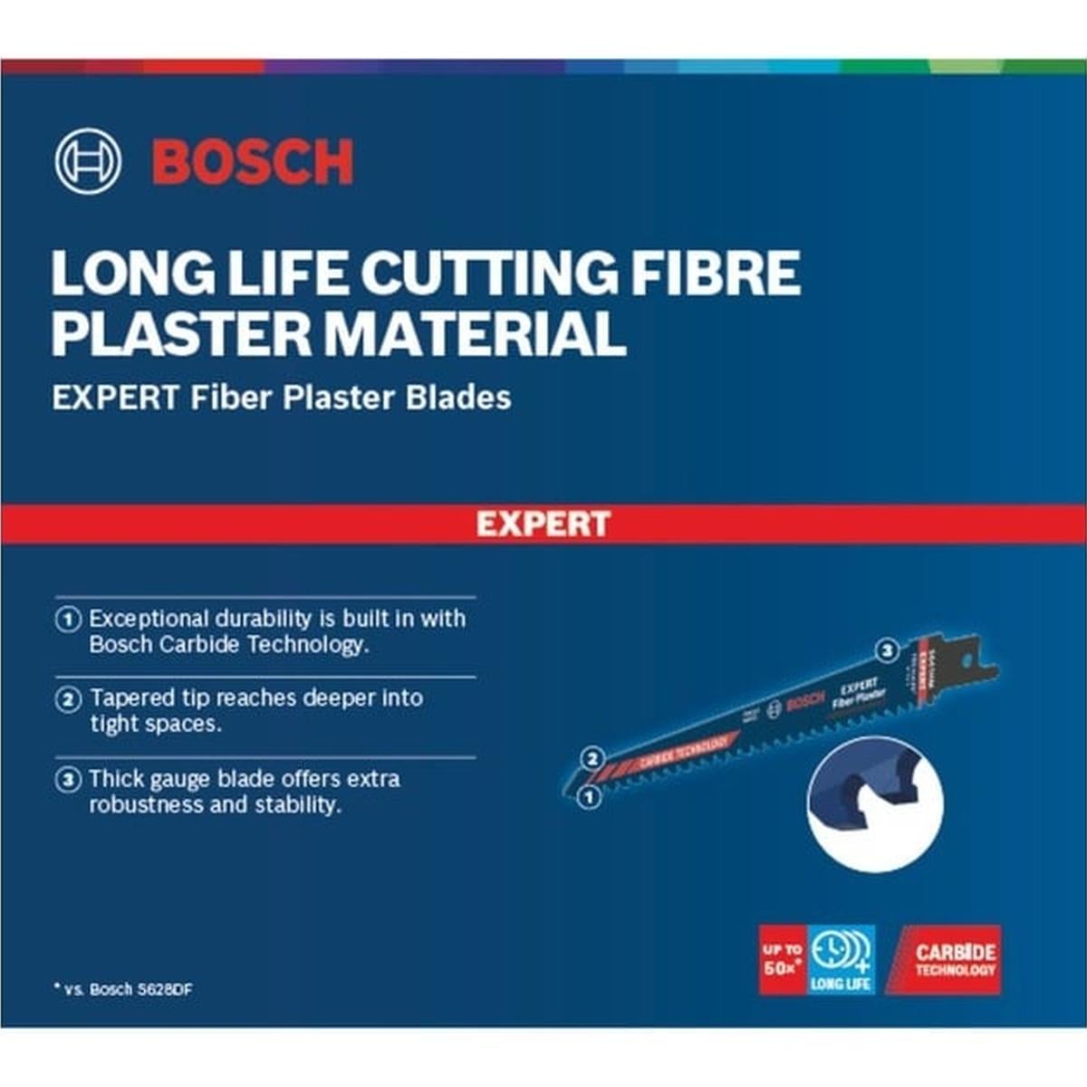 Bosch Expert Fiber Plaster S641HM Säbelsägeblatt (150 mm)
