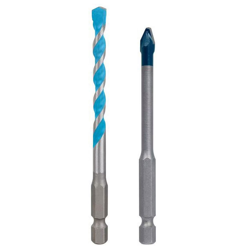 Bosch Expert HEX-9 Hard Ceramic and Multi Construction Bohrer-Set 2 Stück (Ø 6,0 mm)