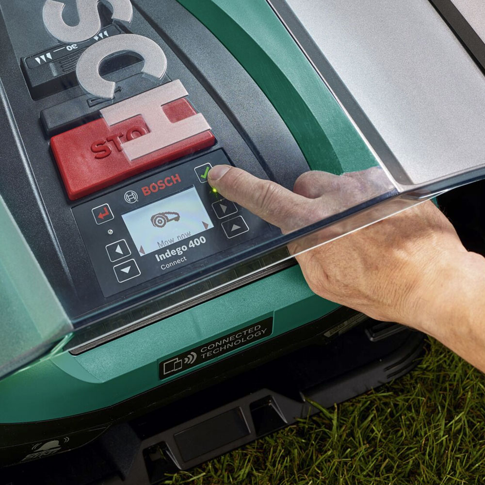 Bosch Indego 350/400 Mähroboter Garage (275 x 500 x 510 mm)