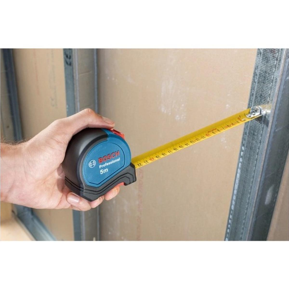 Bosch Professional Maßband 5m (27 mm Nylon-Stahlband)