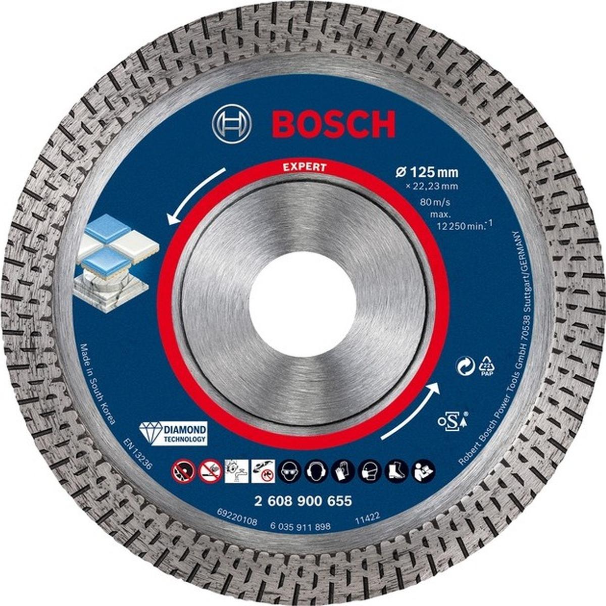 Bosch EXPERT HardCeramic Diamanttrennscheibe 125mm
