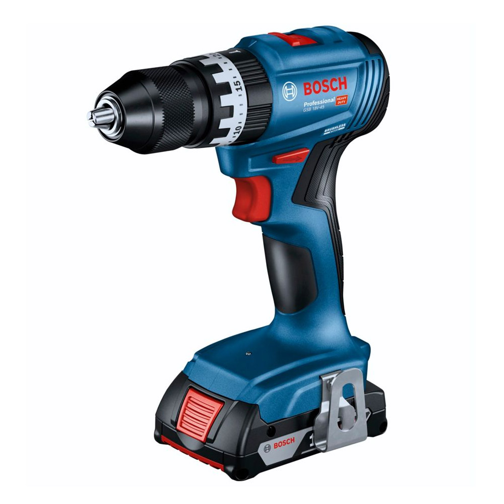 Bosch Professional GSB 18V-45 Akku-Schlagbohrschrauber